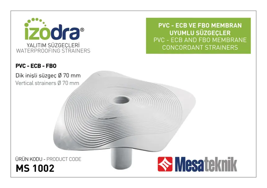 PVC Esaslı Süzgeçler
