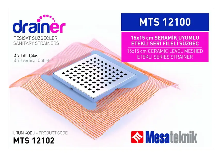 MTS 12100 Etekli Serisi Fileli 15 cm