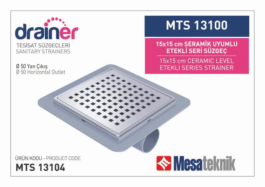 MTS 13100 Etekli Serisi Klasik 15 cm