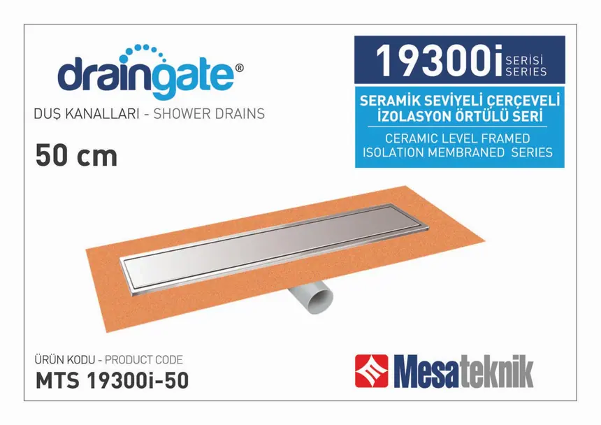 MTS 19300İ Seramik Seviyeli Çerçeveli İzolasyon Örtülü Seri