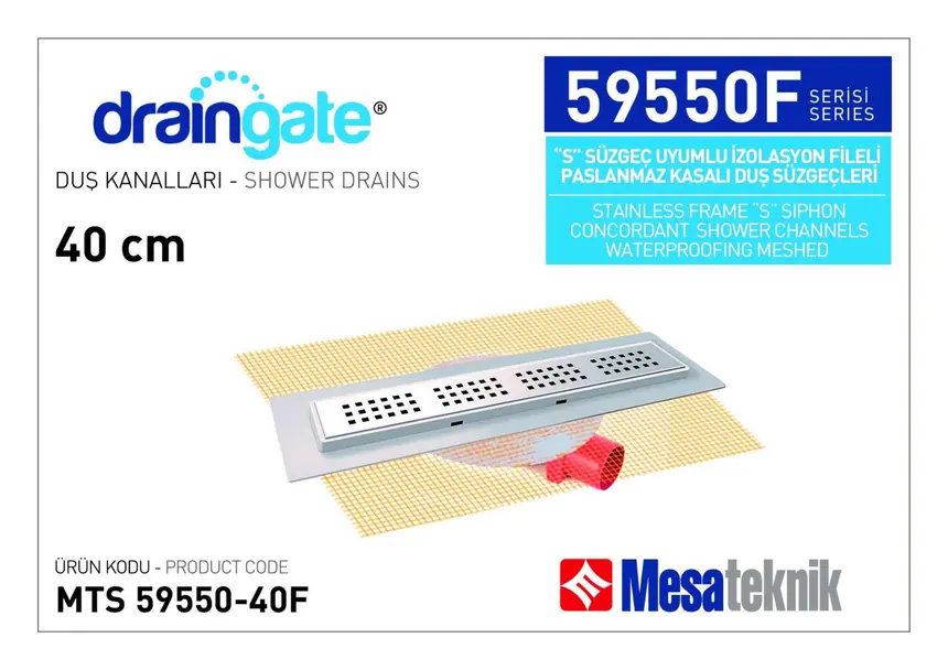 MTS 59550F S Sifon Uyumlu Seramik Seviyeli İzolasyon Fileli Seri
