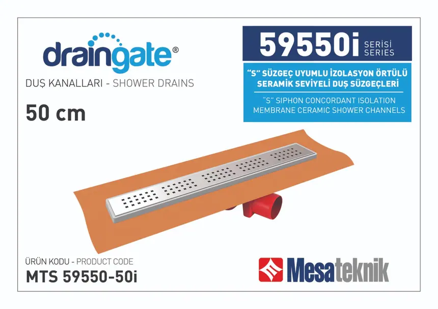 MTS 59550İ S Sifon Uyumlu Seramik Seviyeli İzolasyon Örtülü Seri