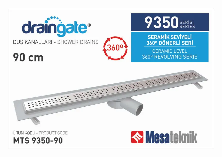 MTS 9350 Seramik Seviyeli 360º Dönerli Seri