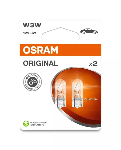 ORIGINAL - GLASS WEDGE BASE W3W