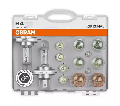 Spare lamps boxes -