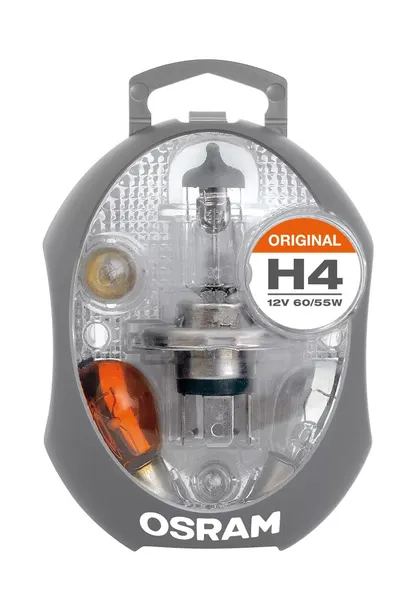 Spare lamps boxes for cars CLK H4 EURO